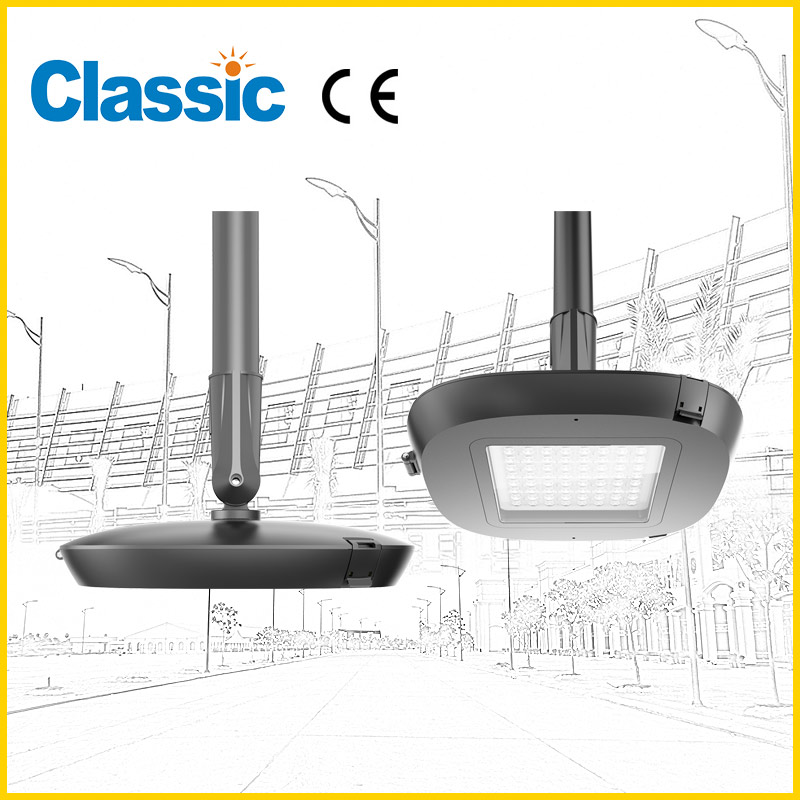 Vysoko intenzívne odlievané hliníkové telo 30W/60W/100W LED pouličné svetlo JD-1062A