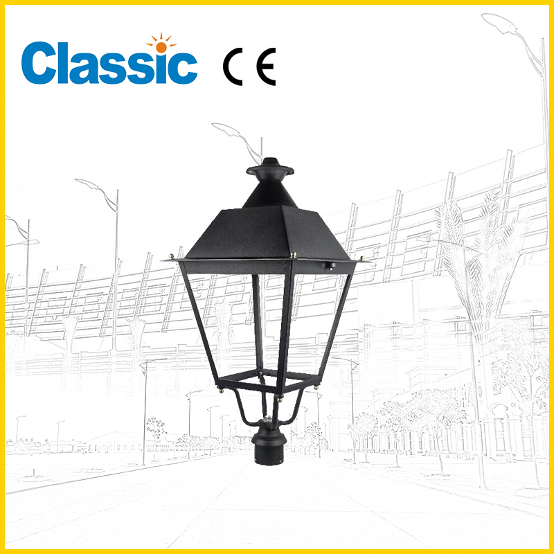 JD-G018B Vysoko intenzívne odlievané hliníkové telo 30W / 60W LED záhradné svetlo