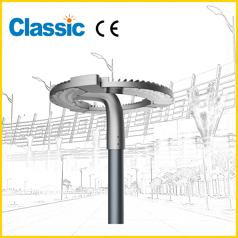 JD-1036D Frost PC difúzor 60W Led záhradné svietidlo